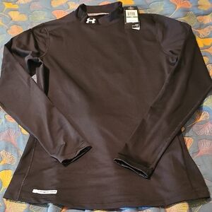 Under Armour Jet Black Performance Shirt (NWT)